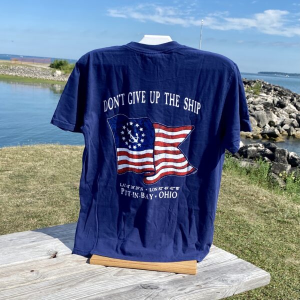 Don’t Give Up The Ship Tee in Navy